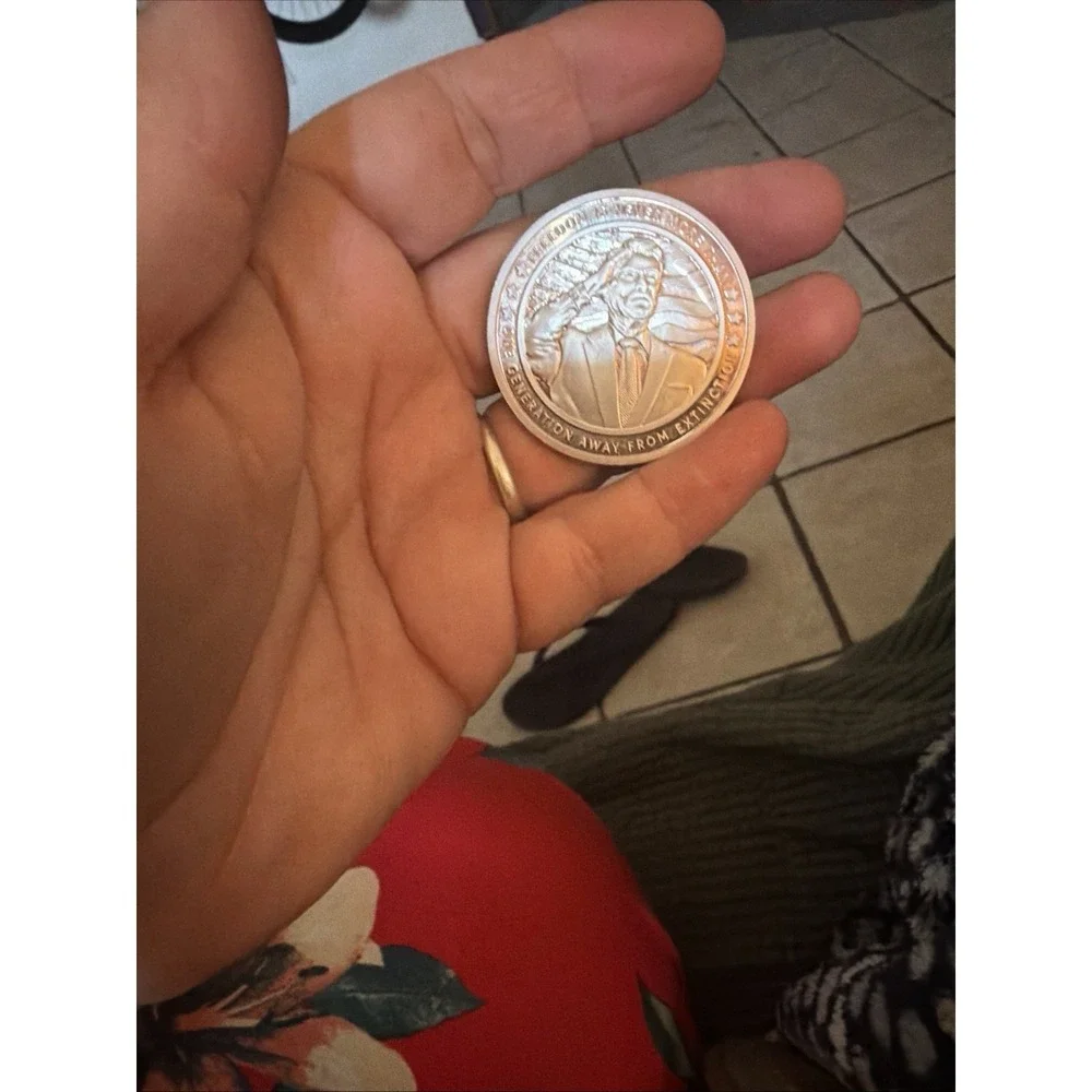 1980s President Ronald Reagan GoldCo 1/2oz 999 FINE Silver round‎ C5134
